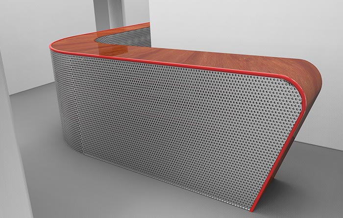 Reception desk